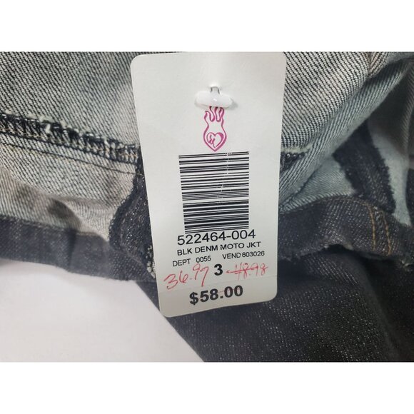 Torrid Women's Denim Cropped Jacket Size 3 - Picture 7 of 10